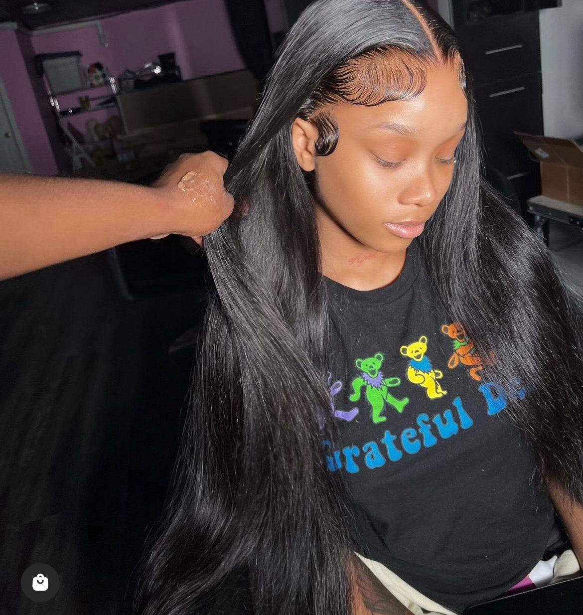 13x6 HD LACE frontal wig STRAIGHT