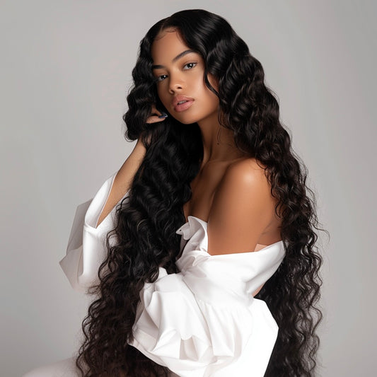 13x4 HD frontal wig Deep wave